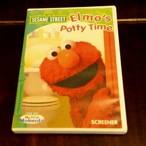 Sesame Street My First Moments : Elmo's Potty Time DVD and bonus